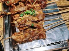 炭烤五花肉-嘎嘎鸭脑壳(金琴店)