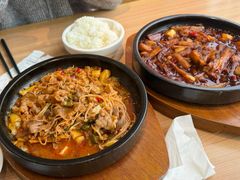 五花肉煎酸菜-米村拌饭(京新邻里中心店)