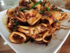 酱爆鱿鱼筒-明记海鲜大排档(巽寮湾店)