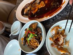 菜梗炒猪肝-菲乐餐厅(三十年经营·湖滨路店)