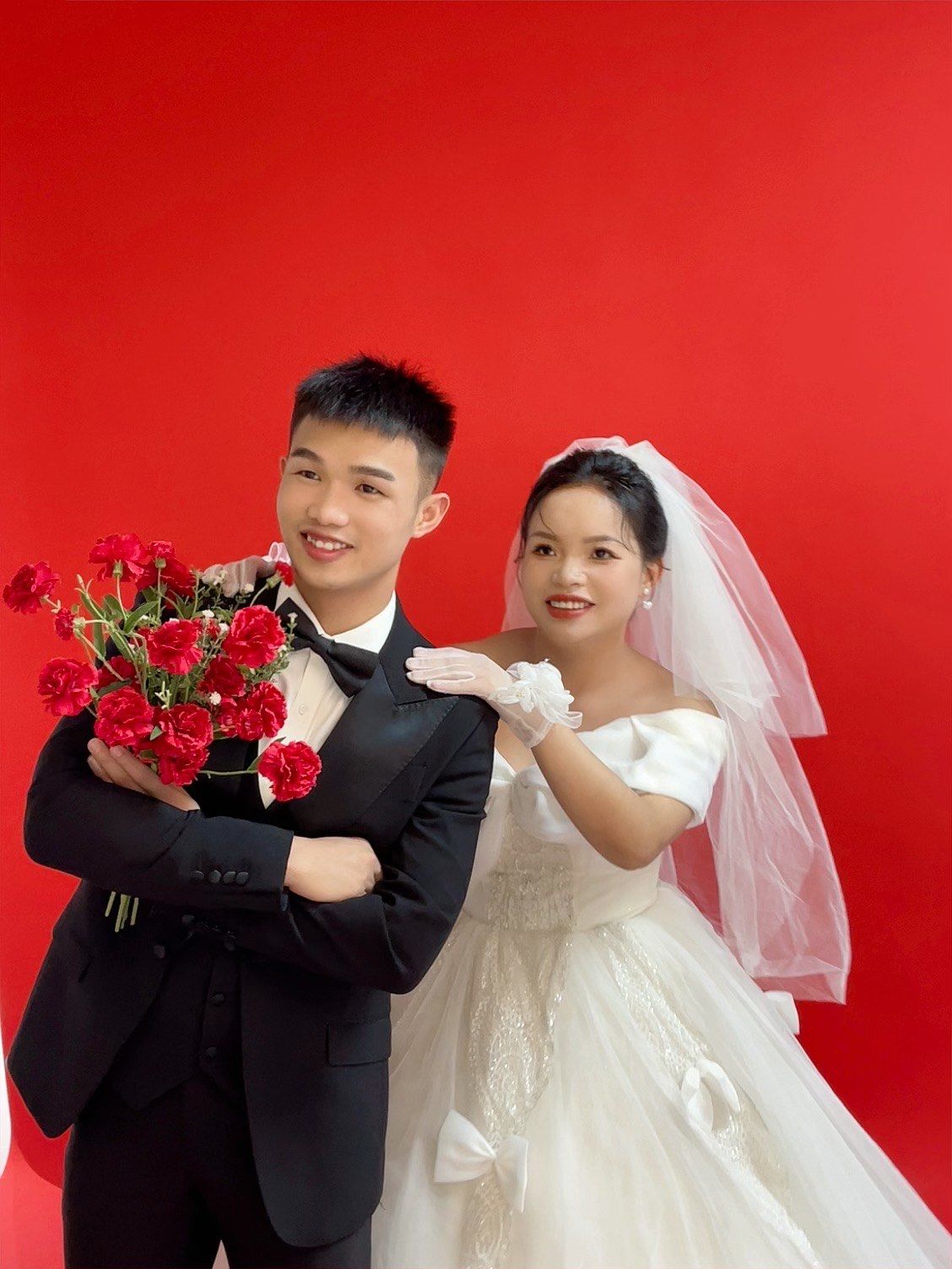 婚纱照自拍花絮