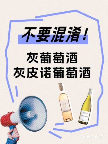 灰葡萄酒VS灰皮诺葡萄酒