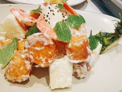 菠萝油条虾-鹿港小镇(金虹桥国际中心店)