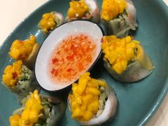 香芒米纸大虾卷-蕉叶·广州明星泰国菜(黑金冠保利广场店)