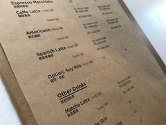 菜单-% Arabica阿拉比卡咖啡(武康路店)