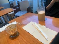 红豆沙拿铁-Line 咖啡(石厦花园店)