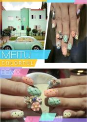 糖果指甲造型-光SPA科技美肤