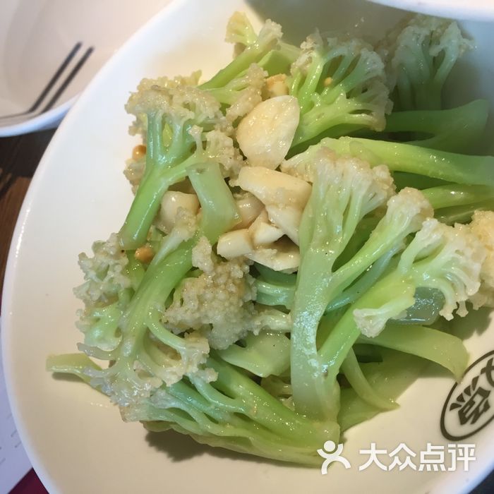 江渔儿豆酱有机花菜图片-北京粤菜馆-大众点评网