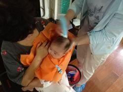 -龙文宝贝上门婴儿理发满月剃胎毛(总店)