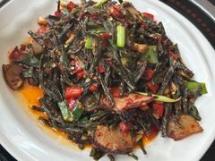 干豆角炒腊肉-湖南文氏湘菜馆(顺河高架路店)