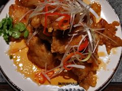 锅包肉-华盛园卷子王农家菜水库鱼