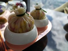 带子荔枝慕斯配芥末青瓜啫喱-瑞吉酒店·The Drawing Room闲逸廊·云端下午茶·夜奢Whiskey