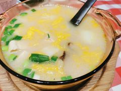 鸡汤小白菜煮榆林豆腐-西贝莜面村(近铁城市广场店)