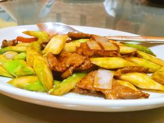 鲜百合芦笋炒小牛肉-君悦酒店·1881·北京烤鸭