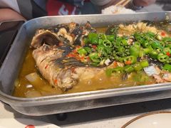 鲜麻藤椒清江鱼-鱼酷活鱼烤鱼(南京水游城店)
