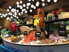 冻海鲜-领鲜活海鲜榴莲自助火锅(东门店)