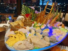 海鲜拼盘-金陵饭店 56F 家·海鲜火锅餐厅