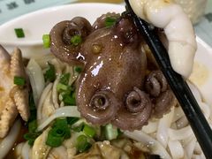 蛏子王八爪鱼仔干瑶柱捞河粉-荔林食店(西华路店)