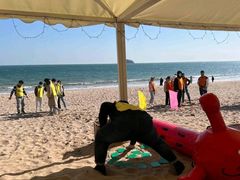 -山海一众流清河沙滩露营地·团建拓展·沙滩烧烤