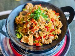 干锅鱼杂-湘肠香火锅店(团结湖店)