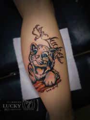 -幸运7纹身刺青Lucky7tattoo