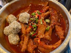 辣烤鸡爪-富乐满韩国正宗炸鸡韩国料理(虹泉路店)