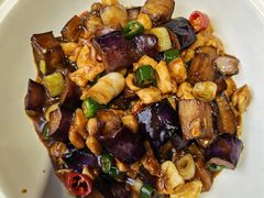 茄子鸡丁煲-老客站酒楼(金花南路店)