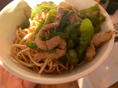 青椒肉丝拌面-花园茶楼(兴城西路店)