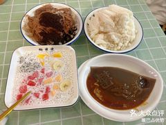 黑米凉糕-鞠婆婆•绵绵冰•凉糕•手工冰粉(苏稽一店)
