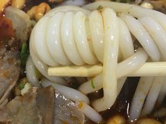 香辣牛肉叉烧粗粉-覃肥叔桂林米粉(粮道街店)