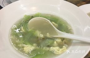 Loofah and Preserved Vegetable Soup