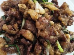 姜葱牛梅皮-巫记鸡饭店