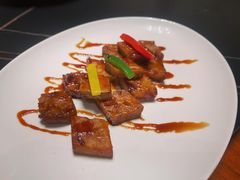 香煎荔浦芋头-翕间食·精致淮扬菜(江苏大剧院店)