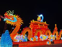 -欢乐海岸椰林沙滩-2025湾区超级灯会