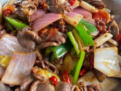 藕带炒鸡杂-红旗山庄(圭峰山店)