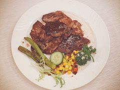 【晚餐】铁板牛排-绮梦西湖·云端餐厅(歌德店)