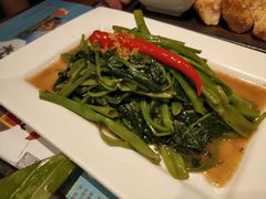 秘制虾酱炒空心菜-帕蓝·暹罗料理(曲阳店)