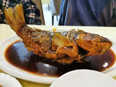 罾蹦鲤鱼-奥华餐厅·老张记(台基厂店)