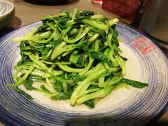 油渣鸡毛菜-兰溪小馆(东直门簋街店)