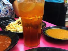 冰柠檬茶-新加坡Zam Zam餐馆
