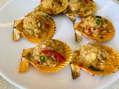 烤扇贝-覃记海鲜美食餐厅