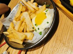 美式大薯条配蛋黄塔塔酱-窑啊窑窑炉烧烤(合生广场店)