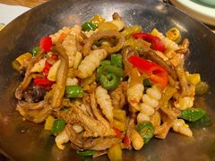 牛杂酸辣宝塔菜-缘生态云南菜·野生菌庭院餐厅(华侨城店)