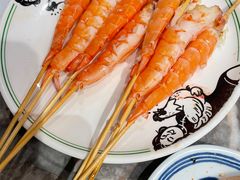 生猛游水虾-禄婶鸡煲·打边炉