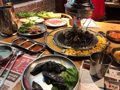 烤墨鱼肠-青瓦炭韩潮烤肉(花园道店)