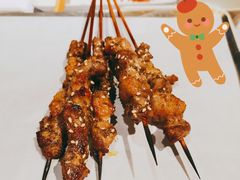 烤羔羊肉串-木屋烧烤(西城天桥店)