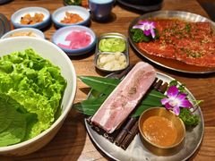 -明洞阿姨·韩式酱蟹烤肉·创意料理(三元桥店)