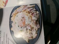 培根蛋汁意面-TAMATI(巴黎贝甜韩式西餐厅店)