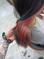 点击看大图 -藤野造型烫发染发