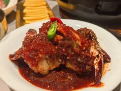 -草家酱蟹炭火烤肉店(珲春南路一店)